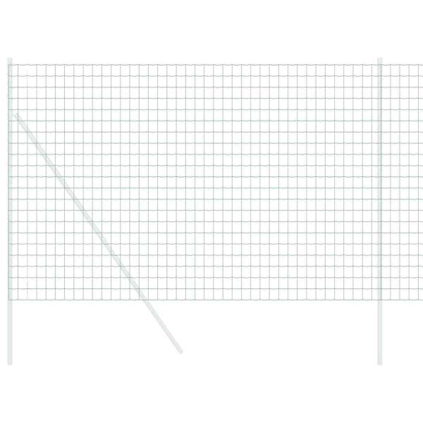 Eurozaun Grün 1,6x10 m Stahl