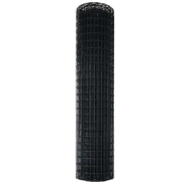 Eurozaun Grau 1x10 m Stahl