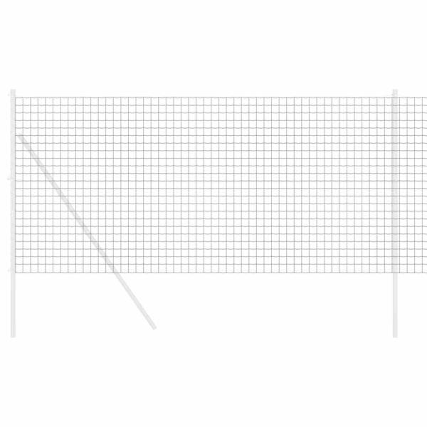 Eurozaun Grau 1,2x25 m Stahl