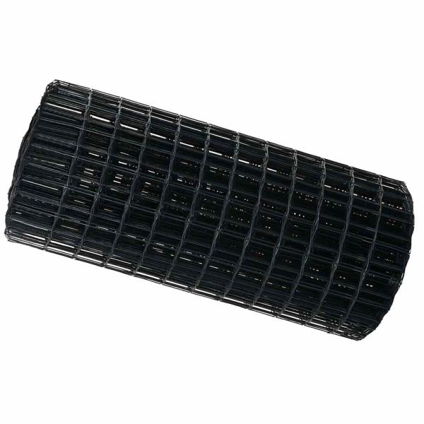 Euro Zaun Grau 0.6x25 m Stahl