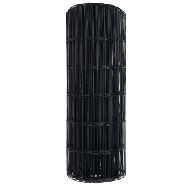 Euro Zaun Grau 0,4x50 m Stahl