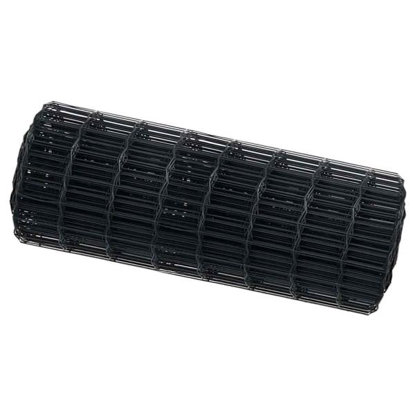 Euro Zaun Grau 0.4x50 m Stahl