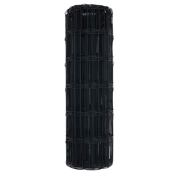 Euro Zaun Grau 0.4x50 m Stahl