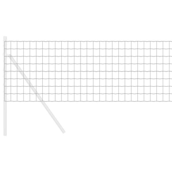 Eurozaun Grau 0.6x10 m Stahl