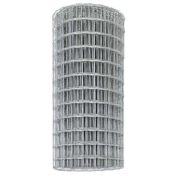 Euro Zaun 0,6x10 m Feuerverzinkter Stahl