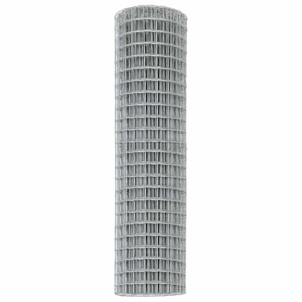 Euro Zaun 1x10 m Verzinkter Stahl