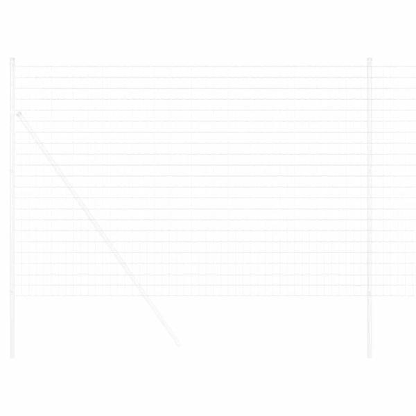 Eurozaun 1,6x10 m Feuerverzinkter Stahl