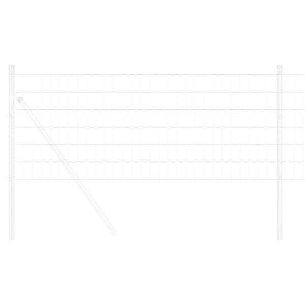 Euro-Zaun 0.6x10 m Verzinkter Stahl