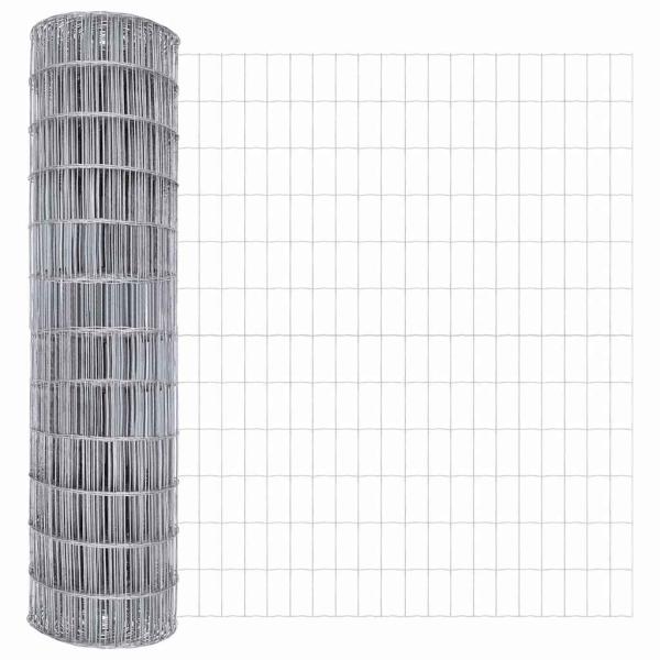 Eurozaun 1,6x10 m Galvanisierter Stahl
