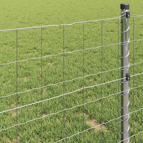Euro-Zaun 0,4 x 10 m Feuerverzinkter Stahl
