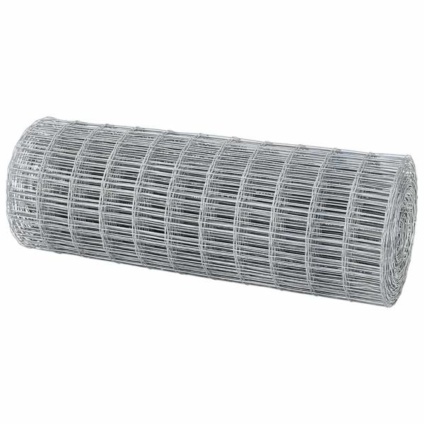 Euro-Zaun 0,4 x 10 m Feuerverzinkter Stahl