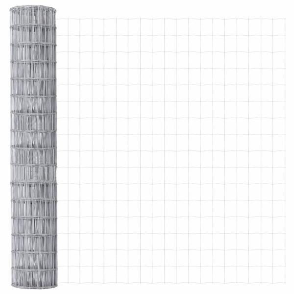 Euro Zaun 1.6x10 m verzinkter Stahl