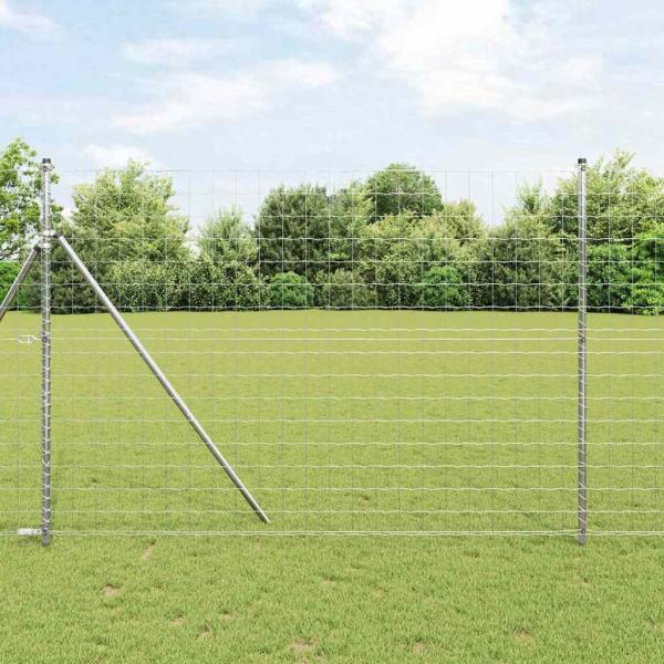ARDEBO.de - Euro Zaun 1.5x10 m verzinkter Stahl