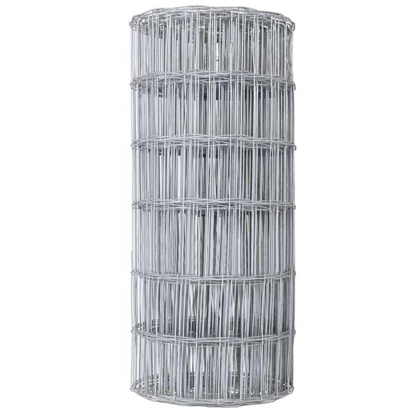 Eurozaun 0,8x25 m Feuerverzinkter Stahl