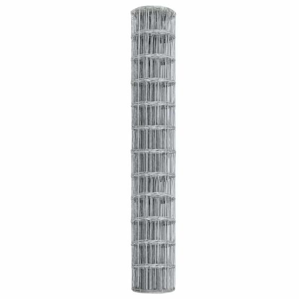 Euro Zaun 1.2x25 m Feuerverzinkter Stahl