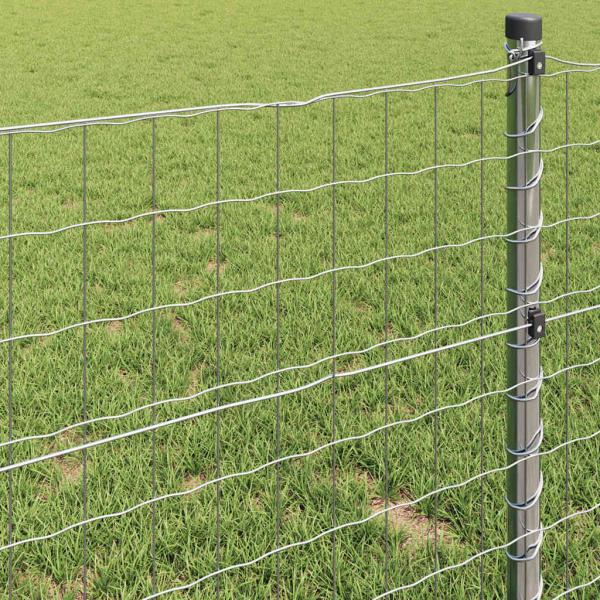 Euro-Zaun 0,4x50 m Verzinkter Stahl