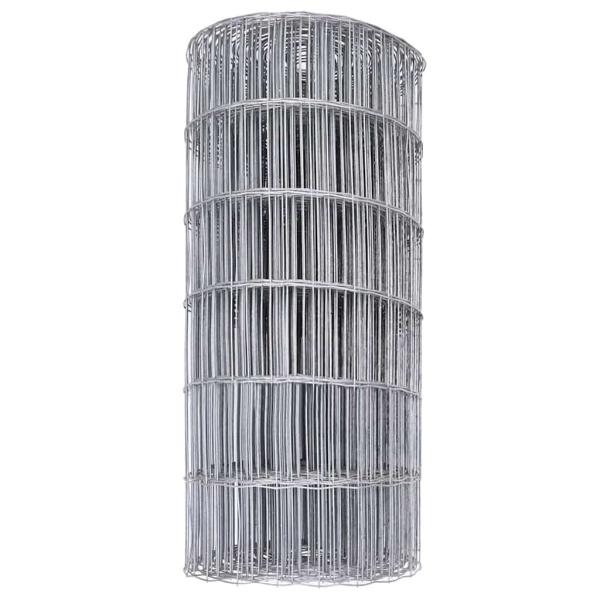 Euro Zaun 0.4x50 m Verzinkter Stahl
