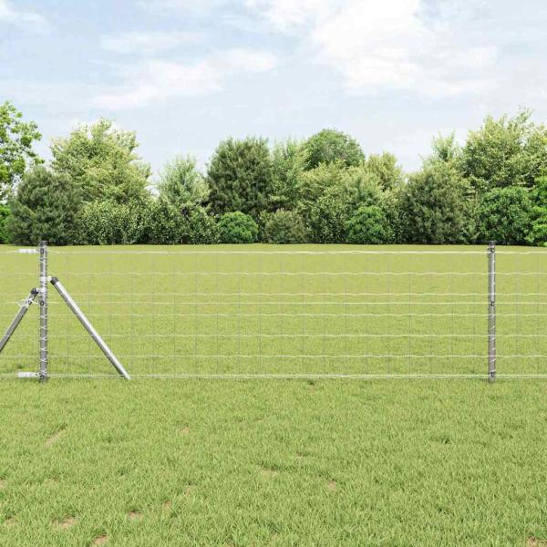 ARDEBO.de - Euro Zaun 0.4x50 m Feuerverzinkter Stahl