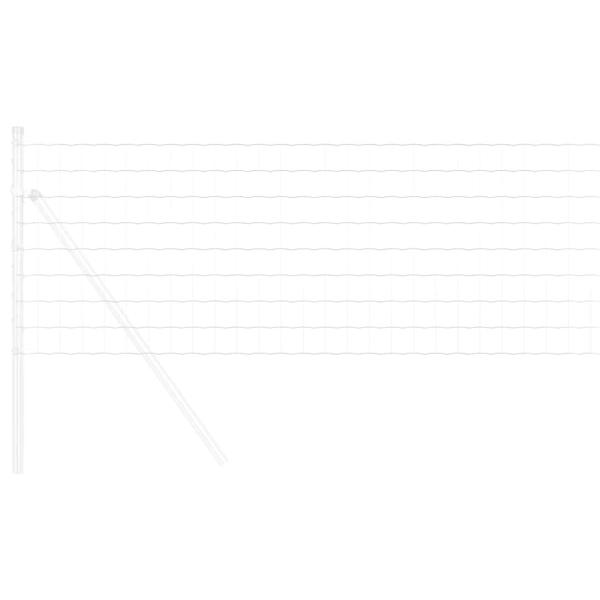 Euro Zaun 0.4x25 m Galvanisierter Stahl