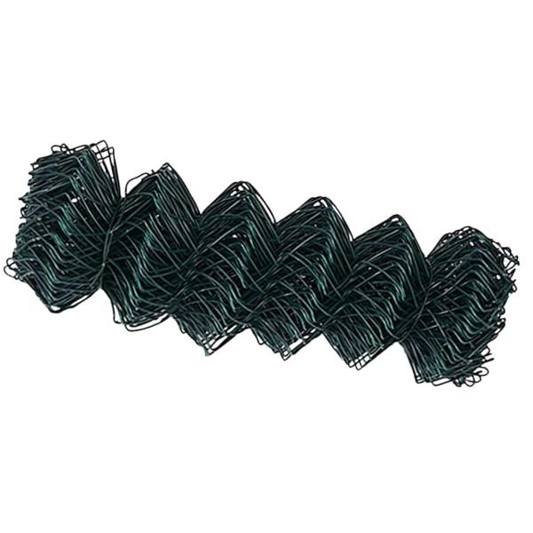 Maschendrahtzaun Grün 0.6x10 m Stahl