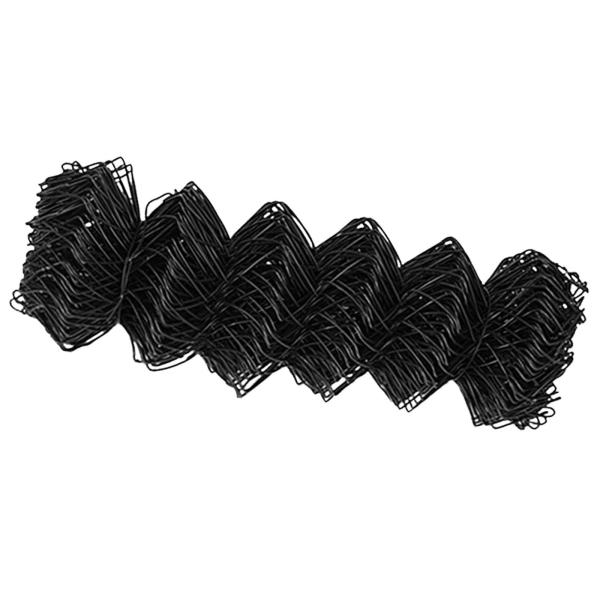 Kettenzaun Grau 0,4x25 m Stahl