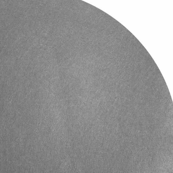 Runde Poolabdeckung Hellgrau Polyethylen Ø 610 cm