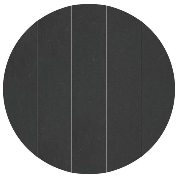 Runde Poolabdeckung Schwarz Kunststoff Ø 610 cm Wasserdicht