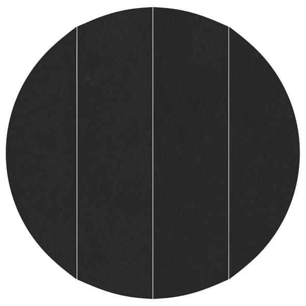 Runde Poolabdeckung Schwarz Polyethylen Ø 458 cm