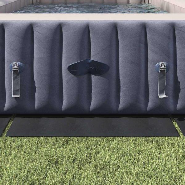 Rechteckige Poolabdeckung Schwarz Polyethylen 550 x 280 cm