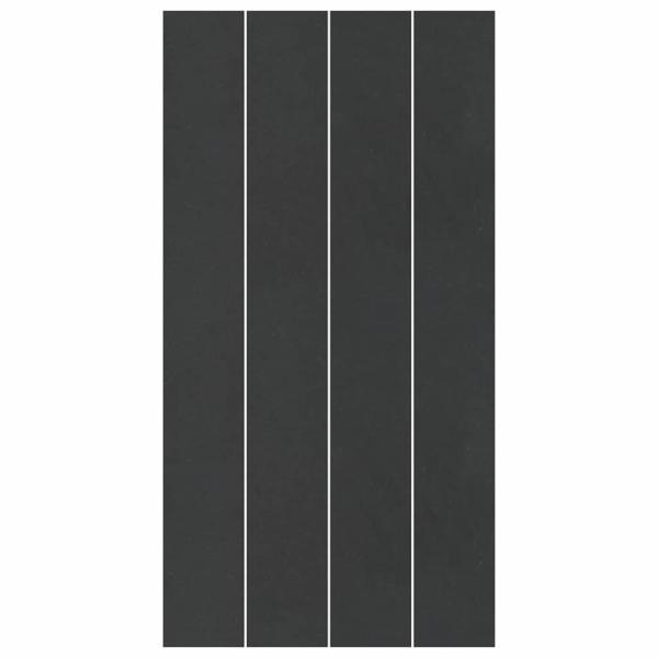 Rechteckige Poolabdeckung Schwarz Kunststoff 820 x 420 cm