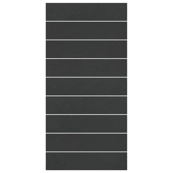 Rechteckige Poolabdeckung Schwarz Kunststoff 999 x 500 cm
