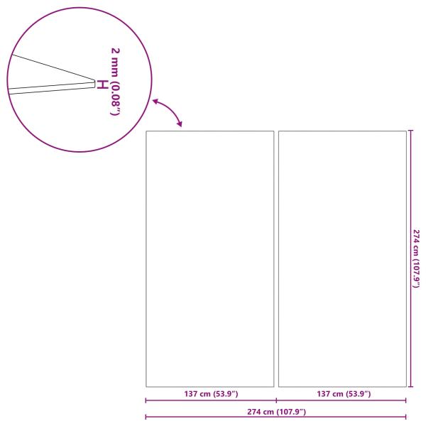 Quadratische Poolabdeckung Schwarz Polyester 274 x 274 cm