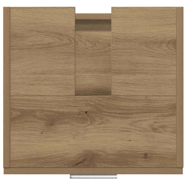 Waschbeckenschrank Eiche 40x37x59 cm Holzwerkstoff