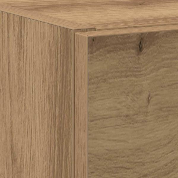 Waschbeckenschrank Eiche 40x37x59 cm Holzwerkstoff