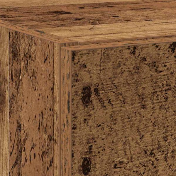 Waschbeckenunterschrank Altes Holz 59x37x59 cm Furniertes Holz