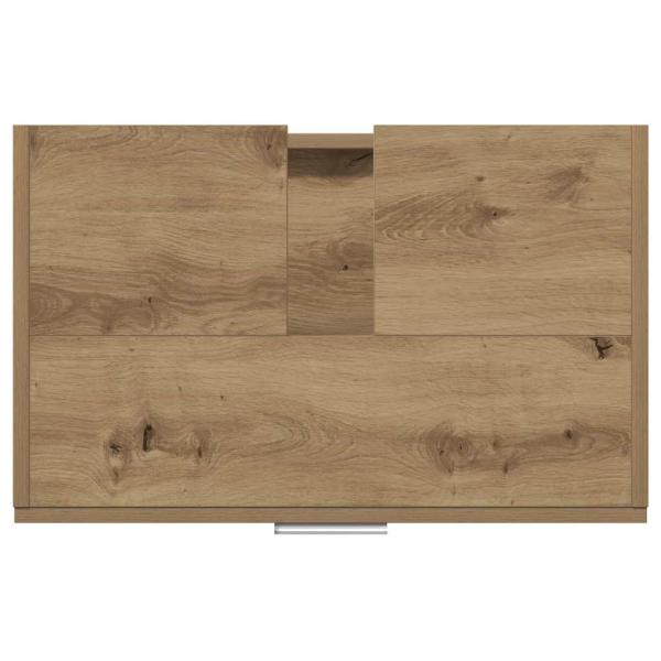 Waschbeckenunterschrank Artisan-Eiche 59x37x59 cm Holzwerkstoff