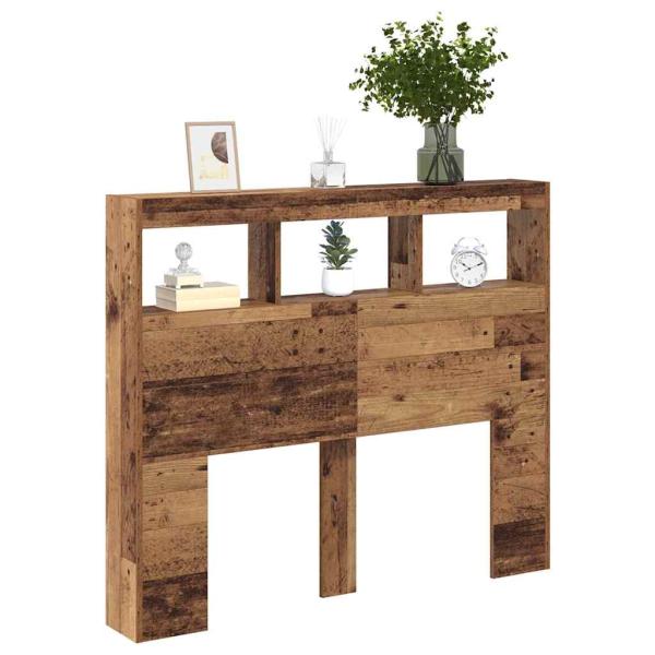 Kopfteil Altholz Massivholz Altholz 120 x 17 x 102 cm