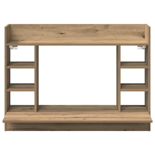 Wandmontierter Schreibtisch Artisan Oak 105x48x75 cm Brett-Schichtstoff
