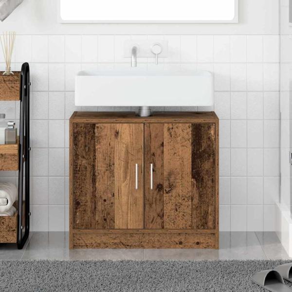 ARDEBO.de - Waschbecken-Schränke Altes Holz 63x29x55 cm
