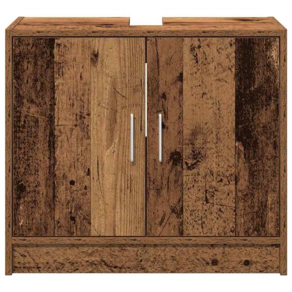 Waschbecken-Schränke Altes Holz 63x29x55 cm