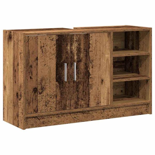Spültischschrank Altes Holz 90x29x55 cm Holzwerkstoff