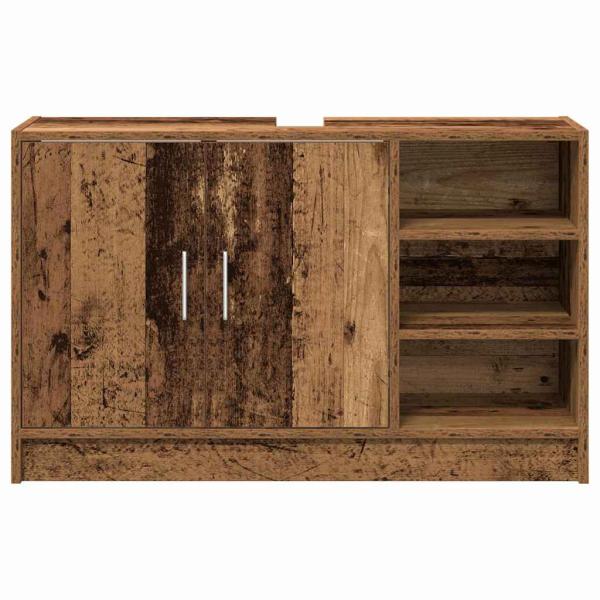 Spültischschrank Altes Holz 90x29x55 cm Holzwerkstoff