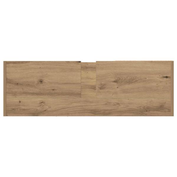 Waschbeckenschrank Artisan Eiche 90x29x55 cm Holzwerkstoff