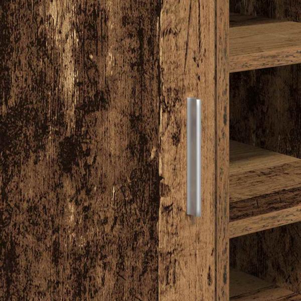 Waschtisch-Schrank Altholz 63x29x55 cm Massivholz