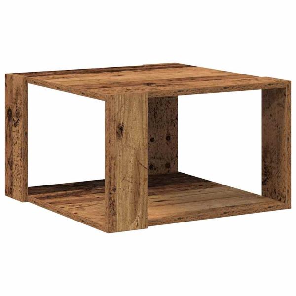 Couchtisch Altholz 51,5x51,5x30 cm Holzwerkstoff