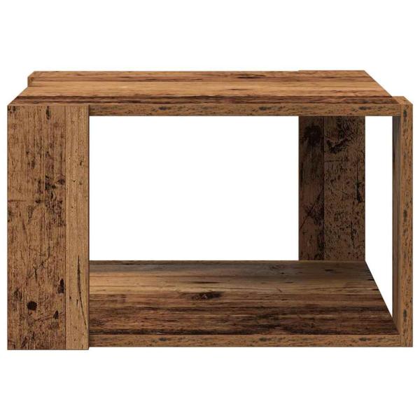 Couchtisch Altholz 51,5x51,5x30 cm Holzwerkstoff