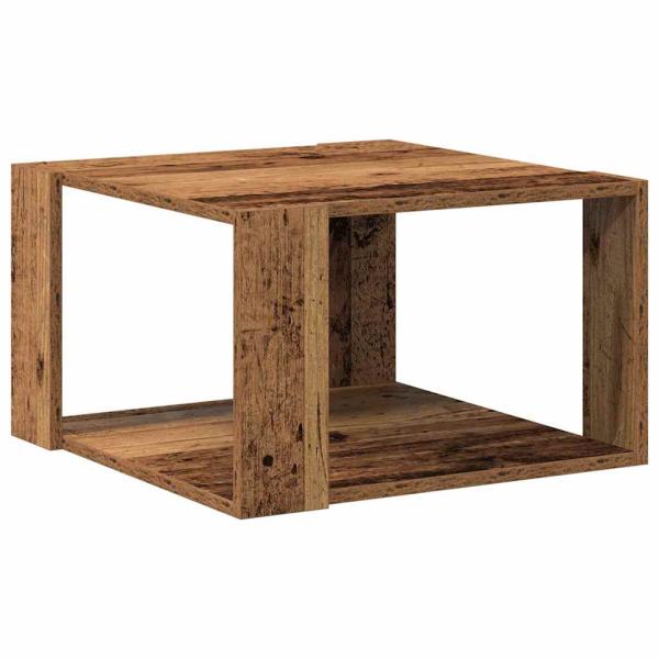 Couchtisch Altholz 51,5x51,5x30 cm Holzwerkstoff