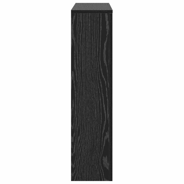 Heizkörperabdeckung Schwarze Eiche 104x20x82 cm Holzwerkstoff