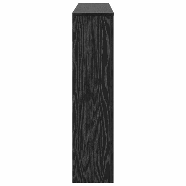 Heizkörperverkleidung Schwarze Eiche 149x20x82 cm Bearbeitetes Holz
