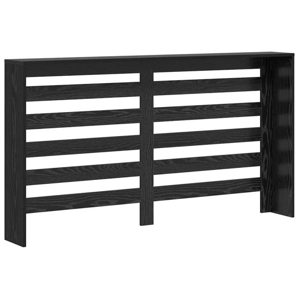 Heizkörperverkleidung Schwarze Eiche 149x20x82 cm Bearbeitetes Holz